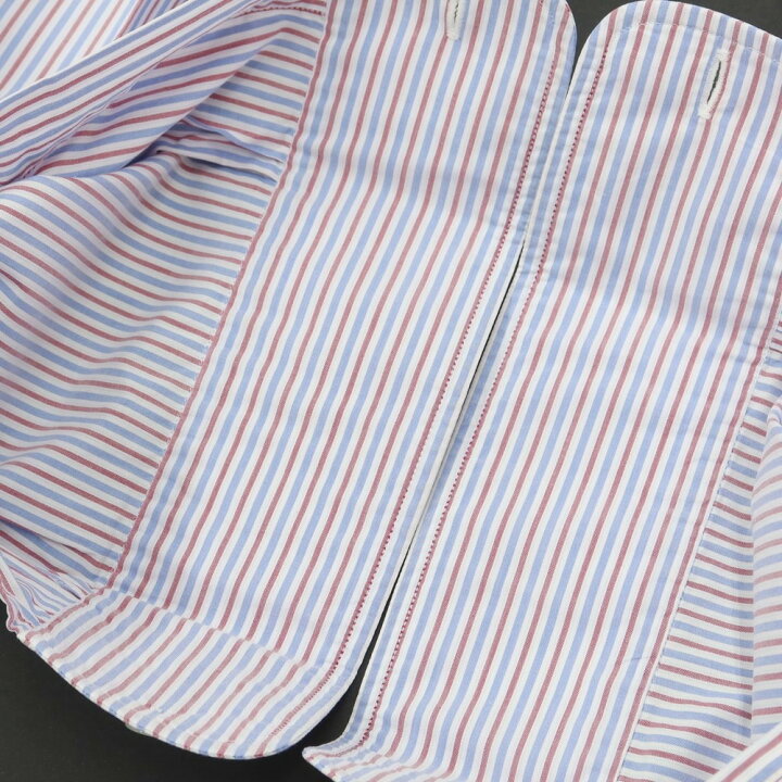 楽天市場】【中古】シャルベ CHARVET コットン ストライプ ワイド 