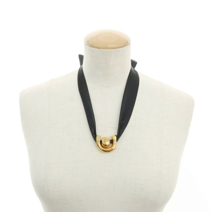 楽天市場】【中古】ガガン GAGAN ネックレス ゴールドxブラック【GLD 
