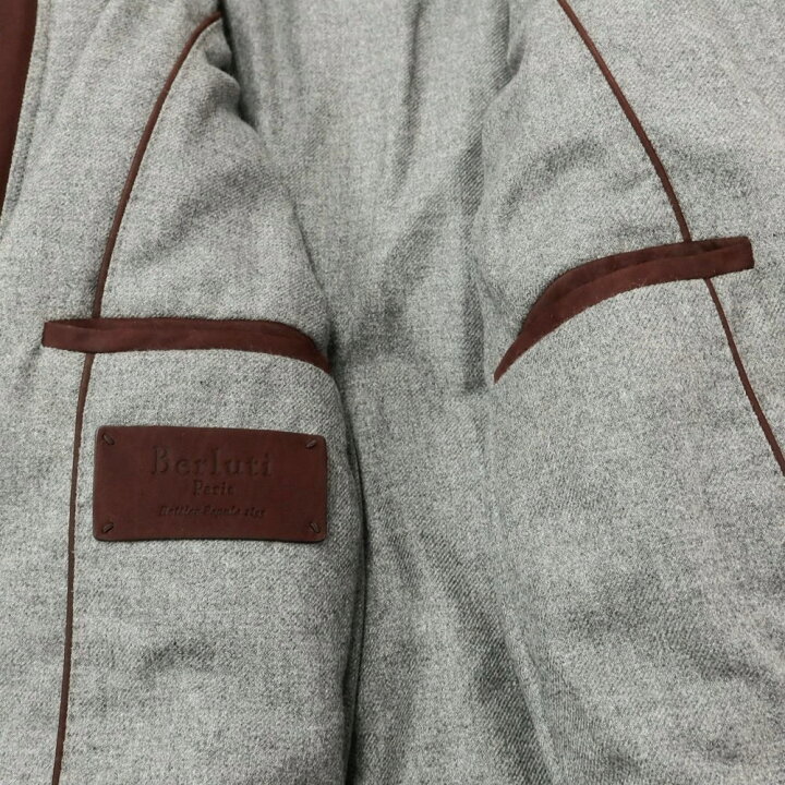 楽天市場】【中古】ベルルッティ Berluti ヌバックレザー ダウン  