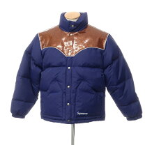 楽天市場】SUPREME ダウンジャケット（カラーネイビー）（メンズ 