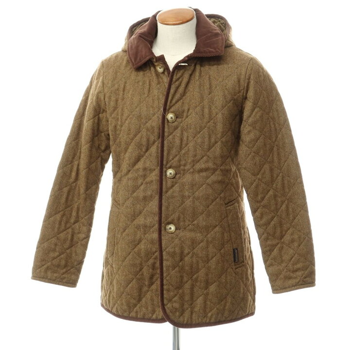楽天市場】【中古】ラベンハム LAVENHAM ウール キルティングコート 