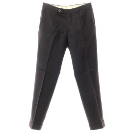 【中古】ジーティーアー G.T.A IL PANTALONE ウール ドレススラックスパンツ チャコールグレー【サイズ表記なし（M位）】【GRY】【A/W】【状態ランクC】【メンズ】【759875】[BPD]