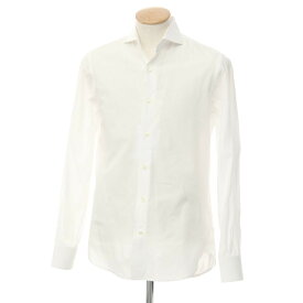 【中古】ギローバー GUY ROVER コットン ホリゾンタルカラー ドレスシャツ ホワイト【サイズ38】【WHT】【S/S/A/W】【状態ランクC】【メンズ】【759871】[CPD]