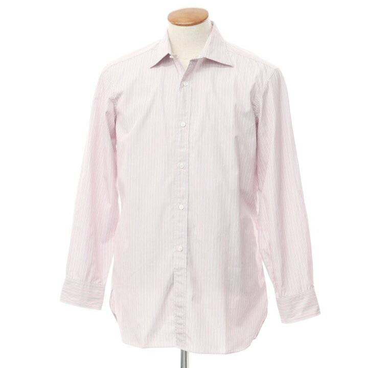 楽天市場】【中古】シャルベ CHARVET コットン ストライプ レギュラー 