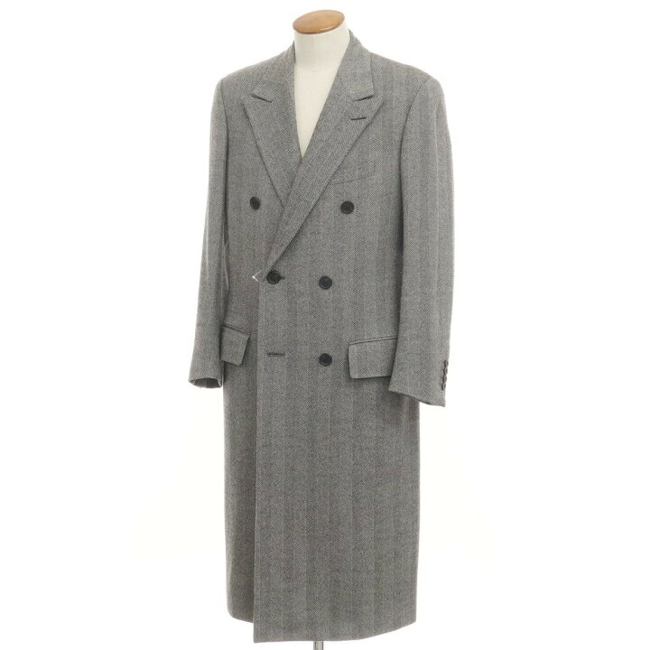 楽天市場】【中古】ダンヒル Dunhill ウール ヘリンボーン ダブル 