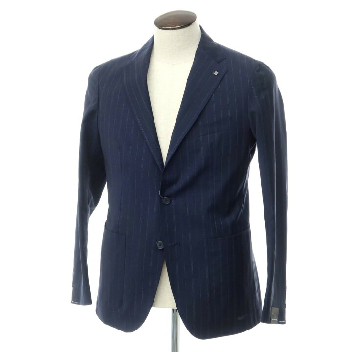 楽天市場】【新品】タリアトーレ TAGLIATORE ウールリネン ストライプ 