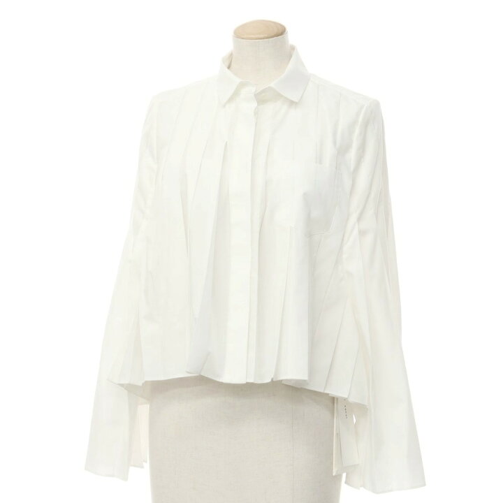楽天市場】【中古】サカイ Sacai ポリエステルコットン プリーツ