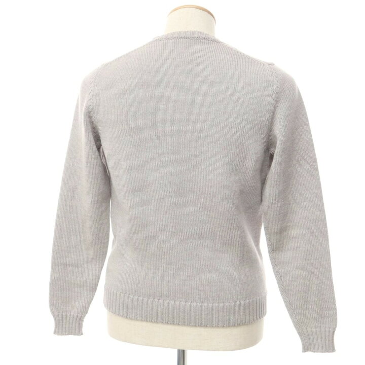 楽天市場】【中古】ザノーネ ZANONE ウール クルーネック プルオーバー 