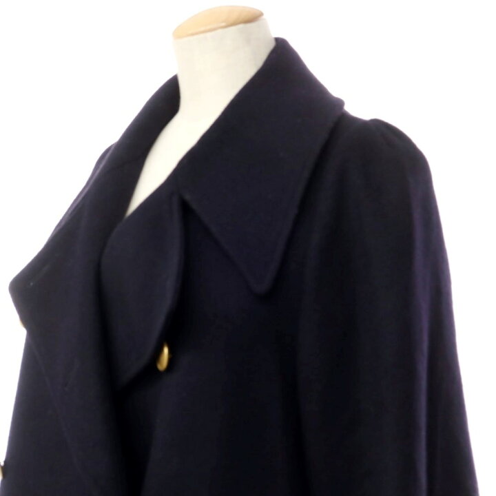 楽天市場】【中古】アメリ AMERI ウール ダブルブレスト ロングコート 