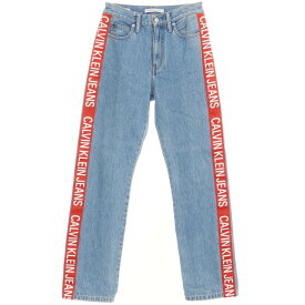 【中古】カルバンクラインジーンズ Calvin klein Jeans サイドライン デニムパンツ ジーンズ ブルー【サイズ27】【BLU】【S/S/A/W】【状態ランクC】【メンズ】【759781】[APD]