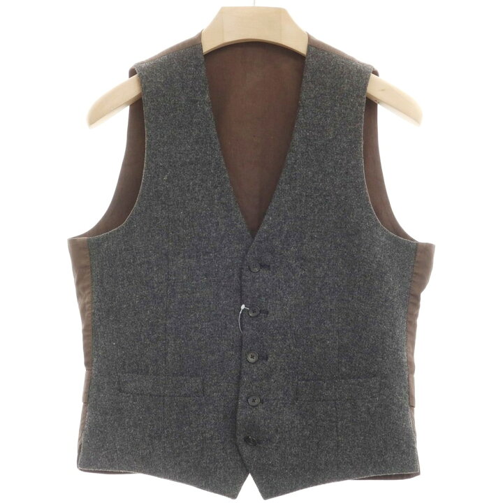 楽天市場】【中古】ラルディーニ LARDINI ウール ジレベスト 