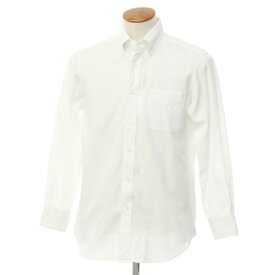 【中古】メイカーズシャツ カマクラ Makers Shirt 鎌倉 コットン ボタンダウン ドレスシャツ ホワイト【サイズ40】【WHT】【S/S/A/W】【状態ランクB】【メンズ】【759775】[APD]