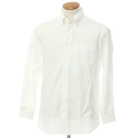 【中古】メイカーズシャツ カマクラ Makers Shirt 鎌倉 コットン ボタンダウン ドレスシャツ ホワイト【サイズ40】【WHT】【S/S/A/W】【状態ランクC】【メンズ】【759775】[APD]