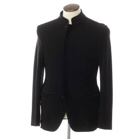 【中古】エンポリオ アルマーニ EMPORIO ARMANI レーヨンナイロン グルカラー カジュアルジャケット ブラック【サイズ48】【BLK】【S/S】【状態ランクB】【メンズ】【759694】