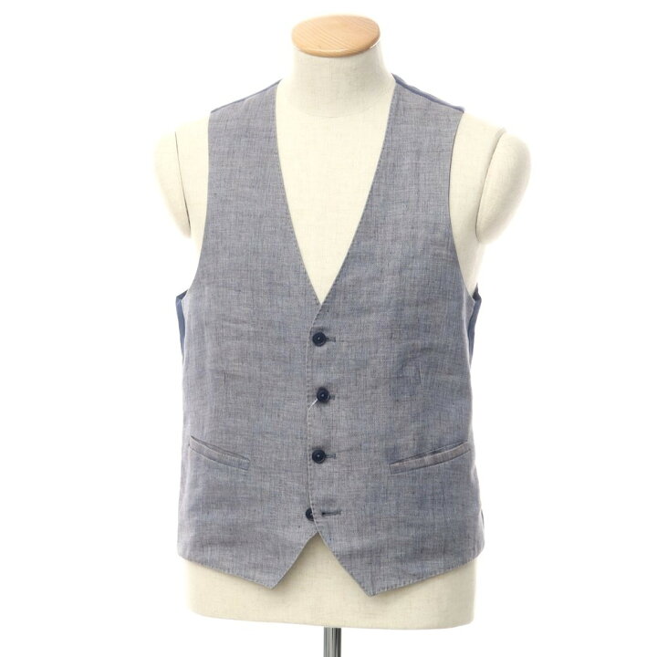 楽天市場】【中古】サルトリア ラトレ SARTORIA LATORRE リネン ベスト 