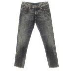 【新品アウトレット】ピーティートリノ デニム PT TORINO DENIM ROCK ストレッチ デニムパンツ ジーンズ ウォッシュブラック【サイズ32】【BLK】【S/S/A/W】【状態ランクN-】【メンズ】【759688】