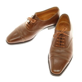 【中古】ジョンロブ John Lobb KENNET ラスト8000 ストレートチップ ドレスシューズ ブラウン【サイズ8E】【BRW】【S/S/A/W】【状態ランクB】【メンズ】【759685】