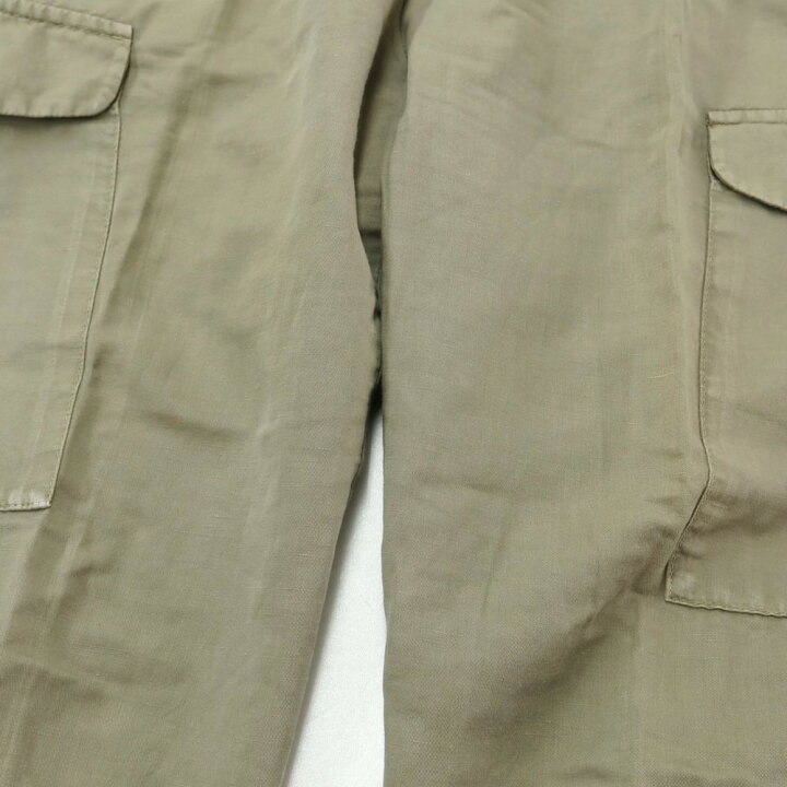 中古】ブルネロクチネリ BRUNELLO CUCINELLI タック ワイド テーパード  