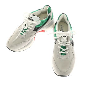 【中古】ディアドラ Diadora N9000 TXS スニーカー ライトグレーxグリーン系【サイズ27cm】【GRY】【S/S/A/W】【状態ランクA】【メンズ】【759589】