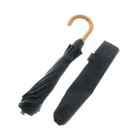 【中古】フォックス アンブレラズ FOX UMBRELLAS ウッドハンドル 折りたたみ傘 ブラック【BLK】【S/S/A/W】【状態ランクB】【メンズ】【759588】