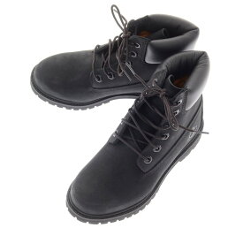 【中古】ティンバーランド Timberland 6inch PREMIUM WATERPROOF BOOT ヌバック ブーツ ブラック【サイズ23cm】【BLK】【S/S/A/W】【状態ランクA】【レディース】【759572】