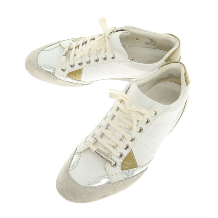楽天市場】【中古】ディオールオム Dior Homme レザー スニーカー 