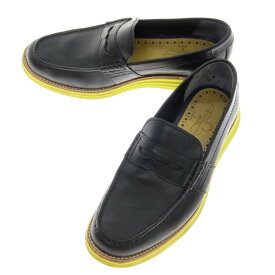 【SALE/20倍】【中古】コールハーン COLE HAAN LUNARGRAND レザー ローファー ブラック【サイズ6.5】【BLK】【S/S/A/W】【状態ランクB】【メンズ】【759572】