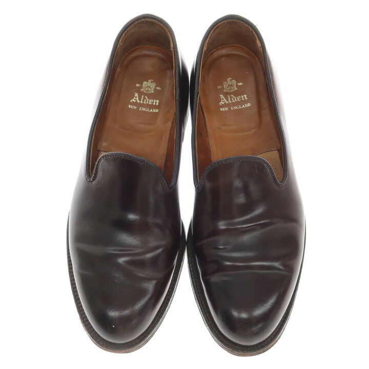 楽天市場】【中古】オールデン ALDEN 8818 コードバン スリッポン 