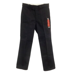 【中古】【未使用】ディッキーズ Dickies ポリエステルコットン ワークパンツ ブラック【サイズ34】【BLK】【S/S】【状態ランクS】【メンズ】【759494】