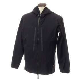 【SALE/20倍】【中古】マムート Mammut ナイロン マウンテンパーカー ブラック【サイズL】【BLK】【S/S】【状態ランクB】【メンズ】【759485】