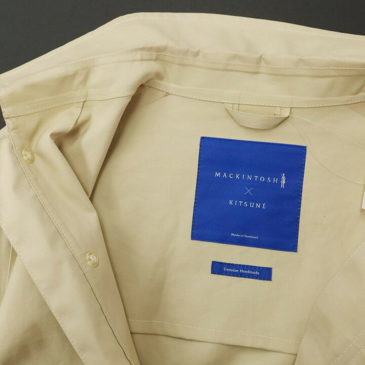 楽天市場】【中古】キツネ KITSUNE × MACKINTOSH ボンディングコットン 