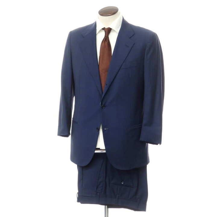 楽天市場】【中古】キートン Kiton ウールモヘヤ 3つボタンスーツ 