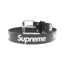【中古】シュプリーム Supreme Repeat Leather Belt レザー ベルト ブラック【サイズS】【BLK】【S/S/A/W】【状態ランクA】【メンズ】【759395】