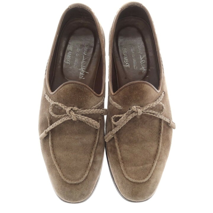 楽天市場】【中古】サントーニ Santoni ビームスF別注 スエード 