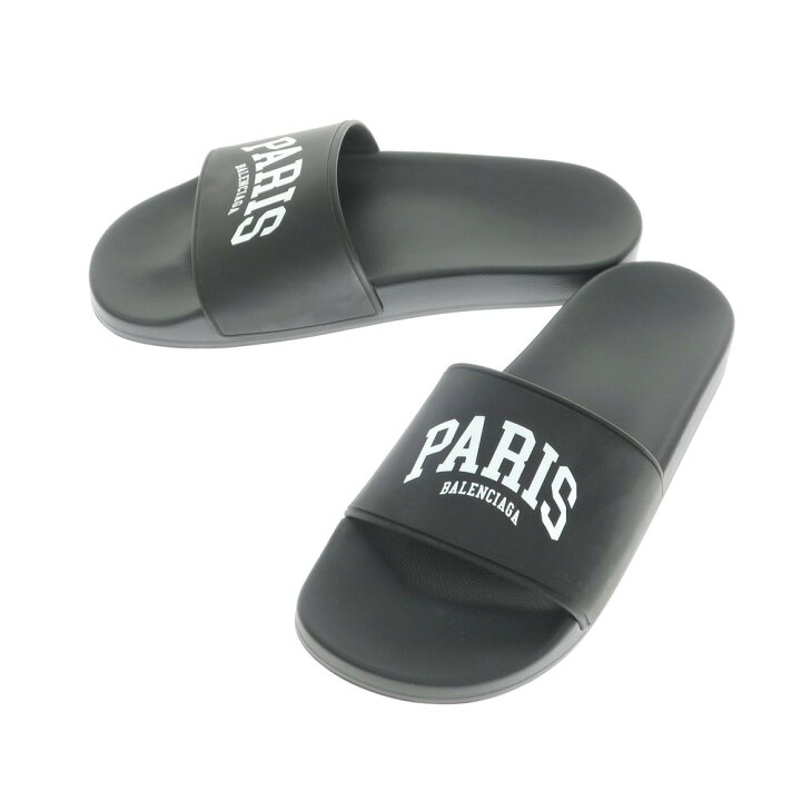楽天市場】バレンシアガ BALENCIAGA サイズ:36 POOL SLIDE ラバー  