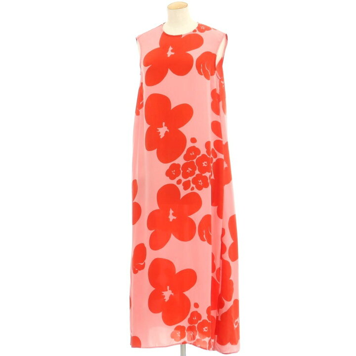 楽天市場】【中古】マリメッコ marimekko キュプラ 花柄 ノースリーブ 
