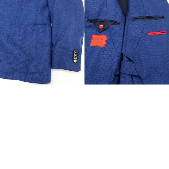 楽天市場】【中古】イザイア ISAIA SAILOR シルクリネンウール 