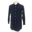 【中古】コムデギャルソンオムプリュス COMME des GARCONS HOMME PLUS ポリエステル ロング カジュアルシャツ ダークネイビー【サイズXS】【NVY】【S/S/A/W】【状態ランクC】【メンズ】【759276】[EPD]