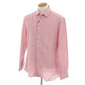 【新品】ガリア GALLIA コットン カジュアルシャツ ライトローズ【サイズ40】【PNK】【S/S/A/W】【状態ランクN】【メンズ】【759190】[EPD]