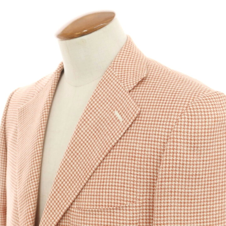 楽天市場】【中古】イザイア ISAIA シルクリネンウール ハウンド 