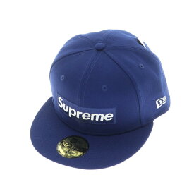 【中古】シュプリーム Supreme 2024年春夏 MLB Teams Box Logo New Era ボックスロゴ キャップ ブルー【サイズ7 1/2】【BLU】【S/S/A/W】【状態ランクA】【メンズ】【759184】[APD]