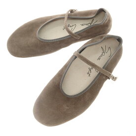 【中古】スペースクラフト space craft スエード バレエシューズ トープ【サイズM】【GRY】【S/S/A/W】【状態ランクB】【レディース】【759171】