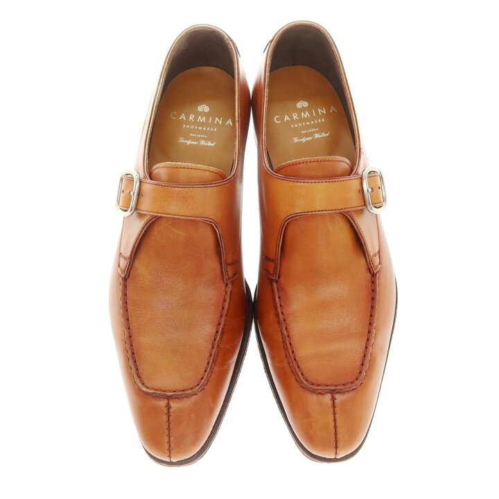 楽天市場】【中古】カルミナ CARMINA シングルモンクストラップ ドレス 