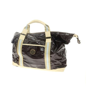 【中古】オロビアンコ Orobianco コーティングナイロン系 2WAY ショルダー トートバッグ ダークブラウン【W59xH35.5xD14.5】【BRW】【S/S/A/W】【状態ランクC】【メンズ】【759094】[EPD]