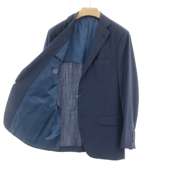 楽天市場】【中古】ベルベスト Belvest ウールモヘヤ 3つボタンスーツ 