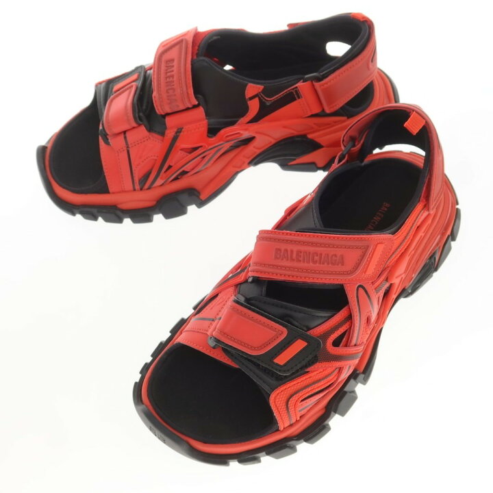 楽天市場】【中古】【未使用】バレンシアガ BALENCIAGA TRACK SANDAL 