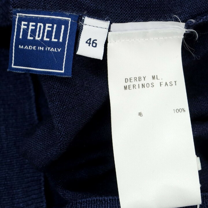 楽天市場】【中古】フェデーリ FEDELI ウール ハイゲージ 