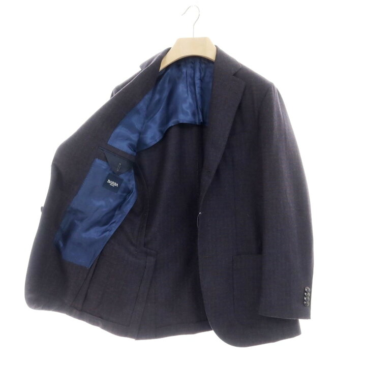 楽天市場】【中古】バルバ BARBA ウールカシミヤ チェック 3B 