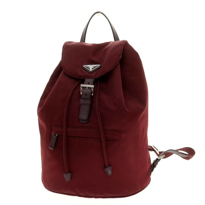 楽天市場】【中古】プラダ PRADA ナイロン バックパック・リュック 