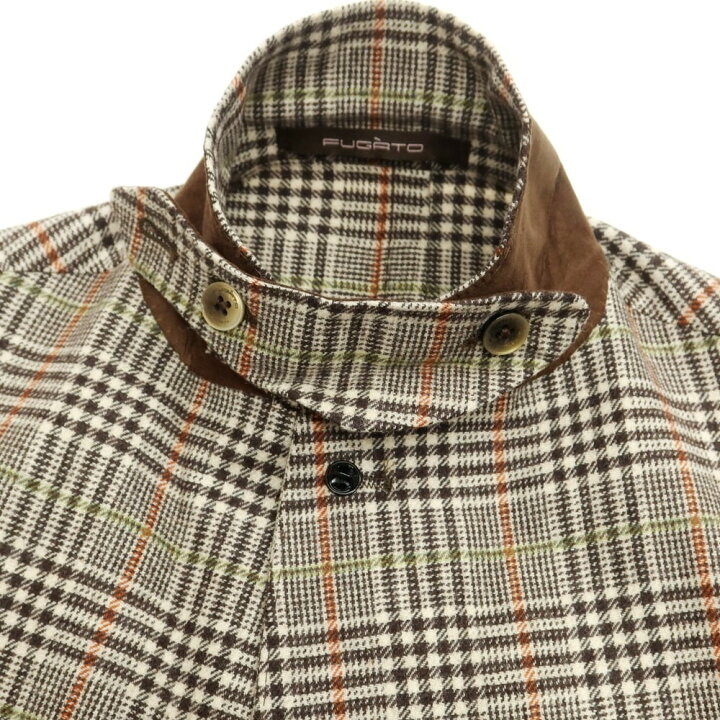 楽天市場】【中古】フガート FUGATO ウールナイロン チェック 3つ 